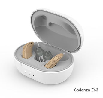 Cadenza E63 Rechargeable RIC Hearing Aids