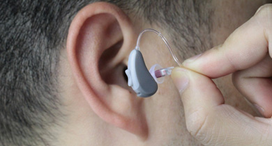 Steps for Wearing RIC Hearing Aid