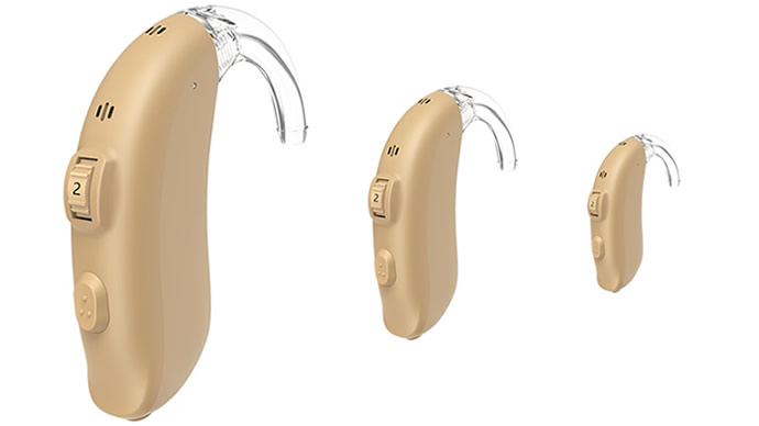 Cadenza L digital bte hearing aids for severe hearing loss