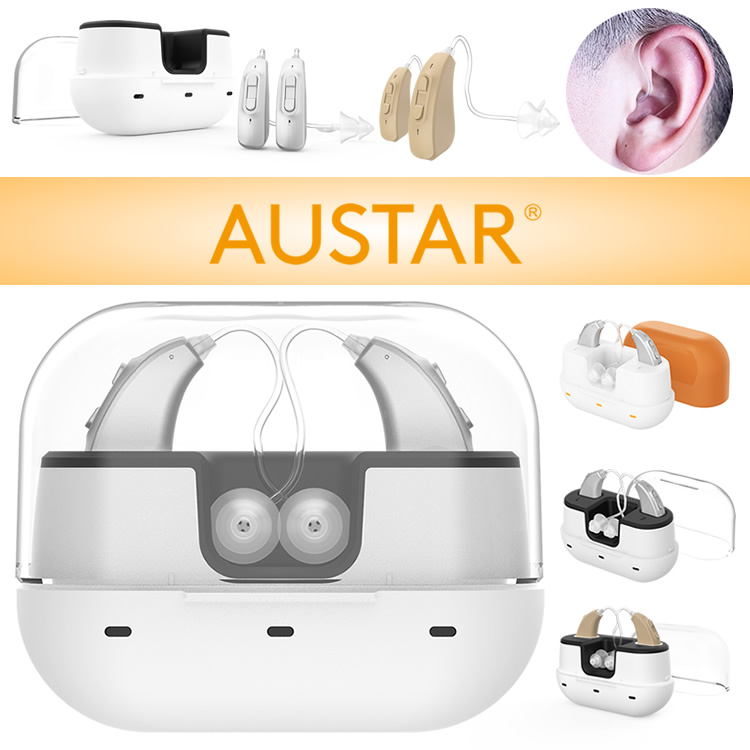 multi channel rechargeable bte hearing aids
