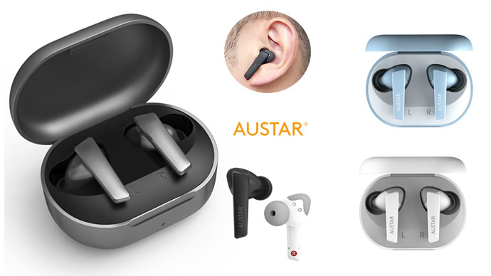 Auriculares pequeños inalámbricos con micrófono para canales auditivos  pequeños, Bluetooth, pequeños y discretos, para orejas pequeñas,  auriculares