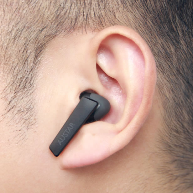 Stylish and Lightweight Rechargeable Wireless Bluetooth Hearing Aids