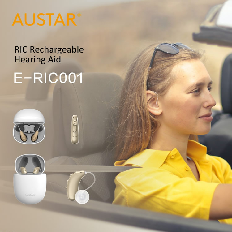 Wholesale Best RIC Rechargeable Hearing Aid from China Hearing Aid Manufacturer