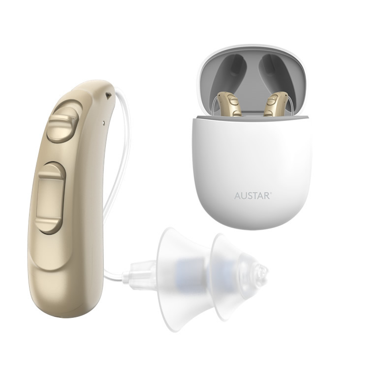 Wholesale rechargeable ric hearing aids for elderly