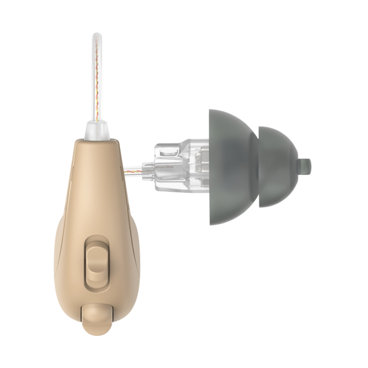 Rechargeable OTC hearing aids with Bluetooth low energy APP control (Cadenza E71)