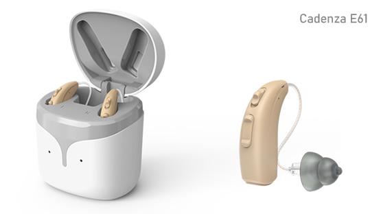 Cadenza E61 Rechargeable RIC Hearing Aids