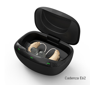 Over the counter RIC rechargeable Digital hearing aids (Cadenza E62)