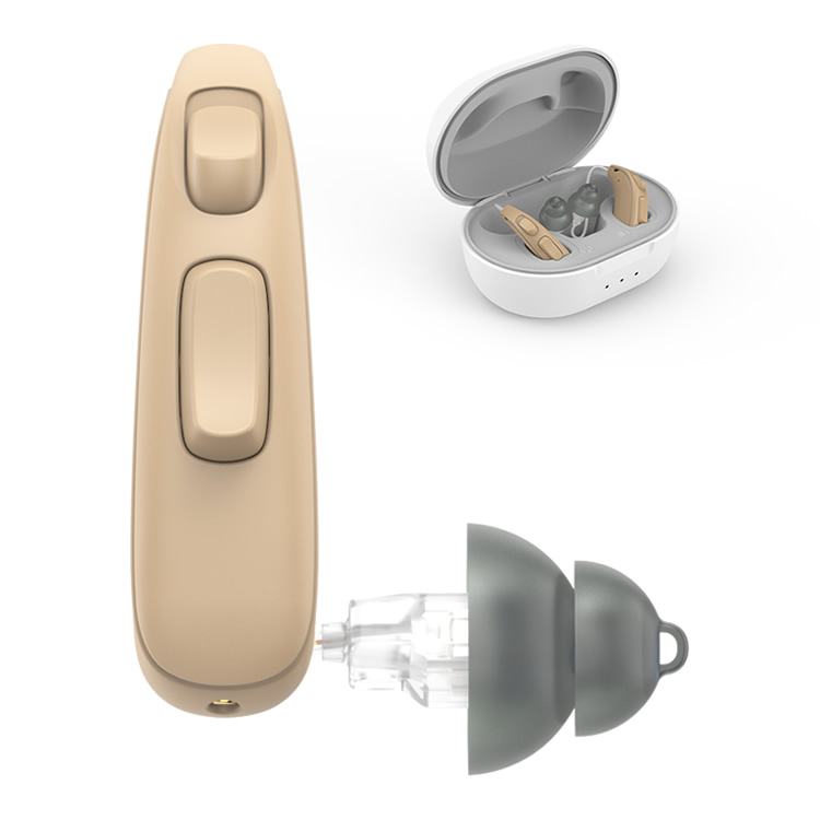 OTC Open fit Digital Rechargeable RIC hearing aids (Cadenza E63)