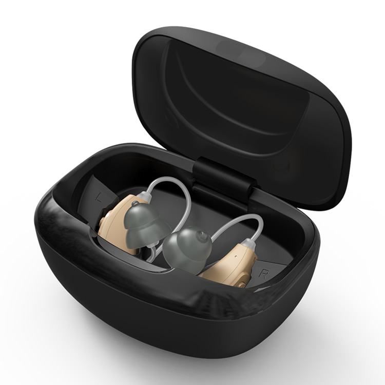 Cheap Bluetooth low energy OTC behind-the-ear hearing aids (Cadenza H72)