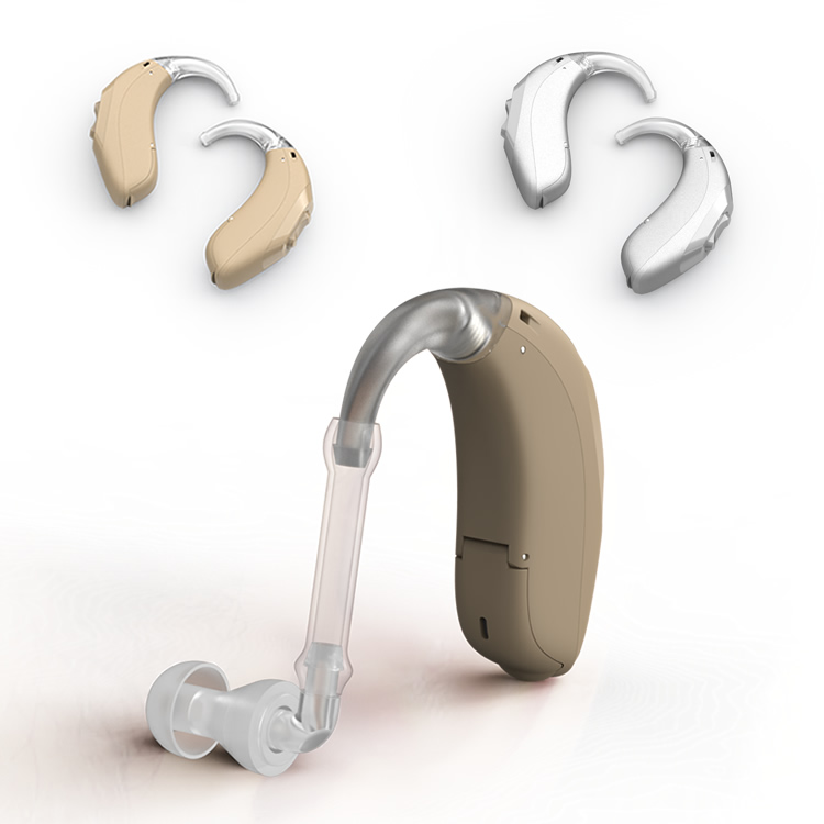 Aparelhos auditivos Bluetooth BTE de alta qualidade e acessíveis