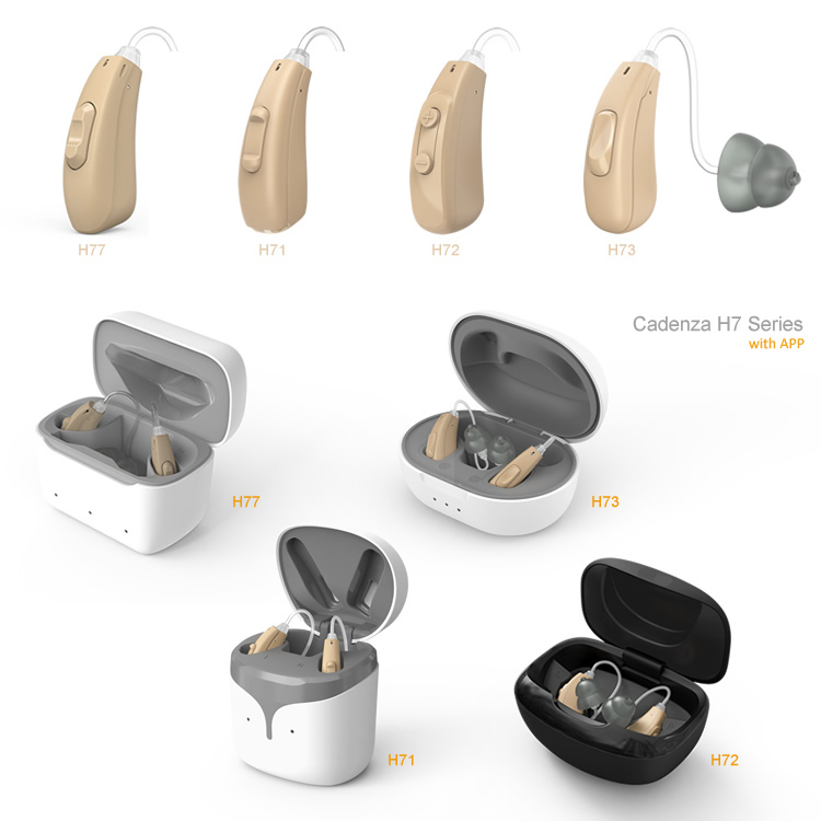 OTC rechargeable bte hearing aids