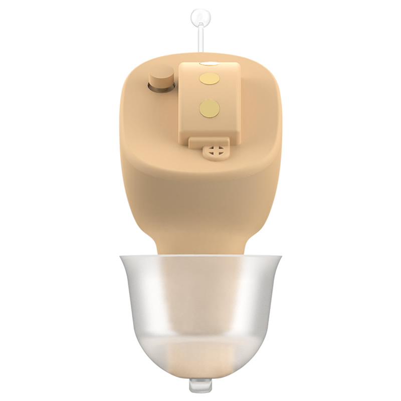 Rechargeable CIC Hearing Aids, Mini Rechargeable Digital ITC Hearing Aid